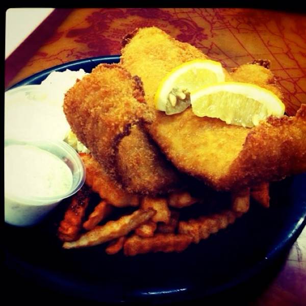 Fish & Chips (Double) from Botak Jones on #foodmento http://foodmento.com/dish/390