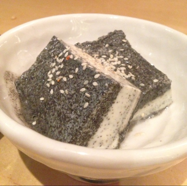 Goma Pudding (Black Sesame & Soymilk) from Sun With Moon Japanese Dining & Café on #foodmento http://foodmento.com/dish/5654