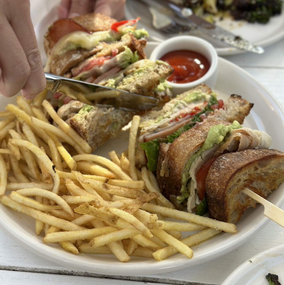 Swim Club Sandwich $20 (NO LONGER ON MENU) from Great White on #foodmento http://foodmento.com/dish/53747