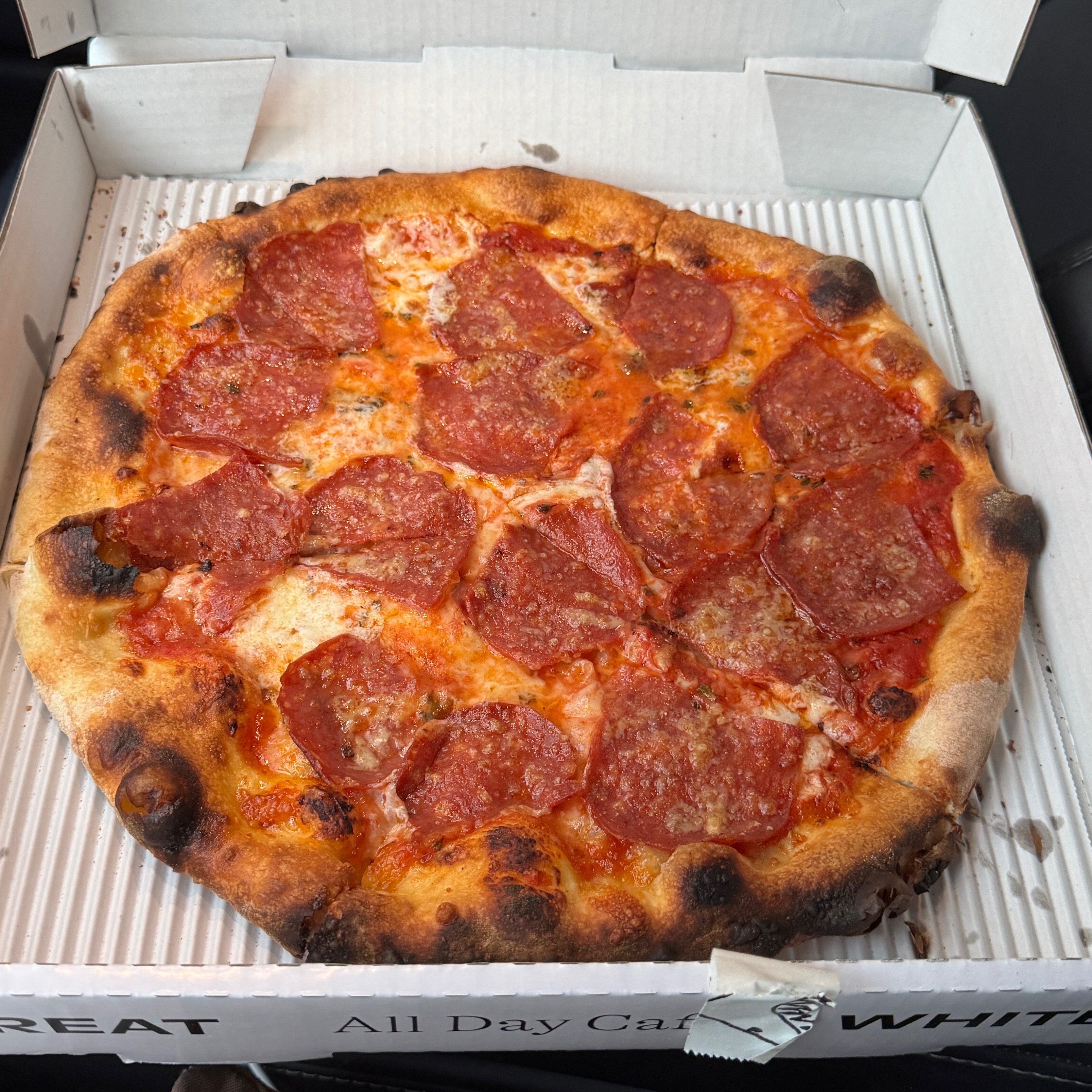 Pepperoni Pizza $26 at Great White on #foodmento http://foodmento.com/place/13894
