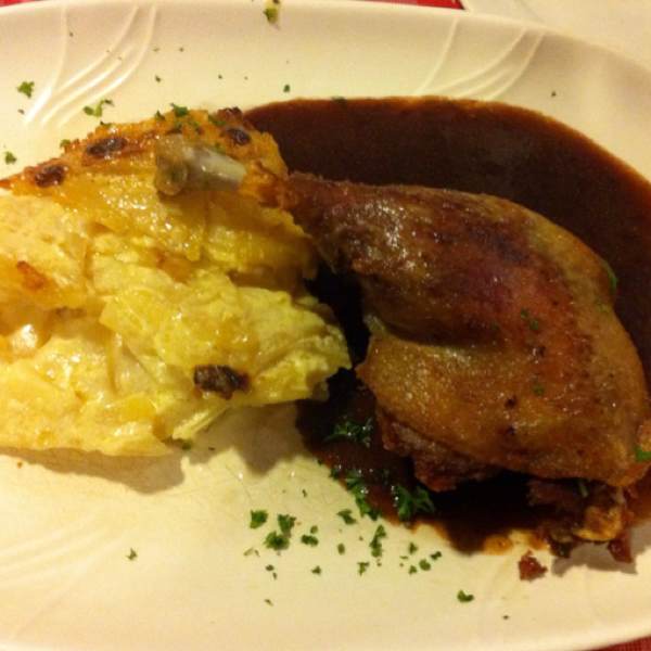 Duck Confit at La Petite Cuisine on #foodmento http://foodmento.com/place/138
