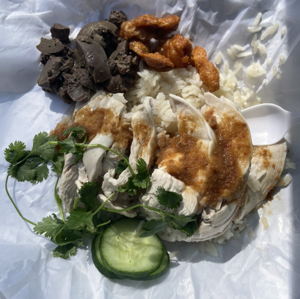 Khao Man Gai (Chicken Rice) $14 from Nong’s Khao Man Gai on #foodmento http://foodmento.com/dish/53784