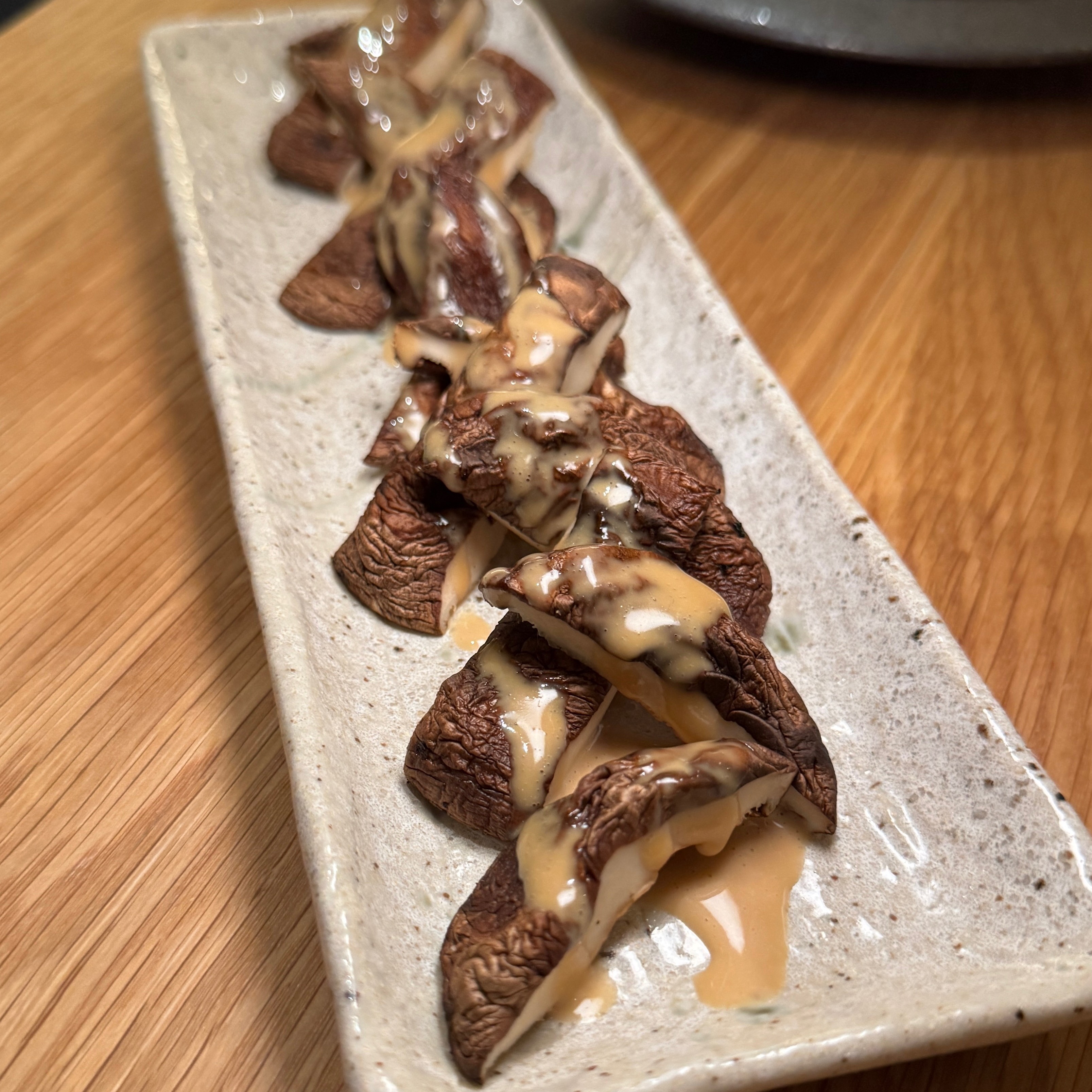 Shiitake Mushroom Kushiyaki $6.50 at n/soto on #foodmento http://foodmento.com/place/13997