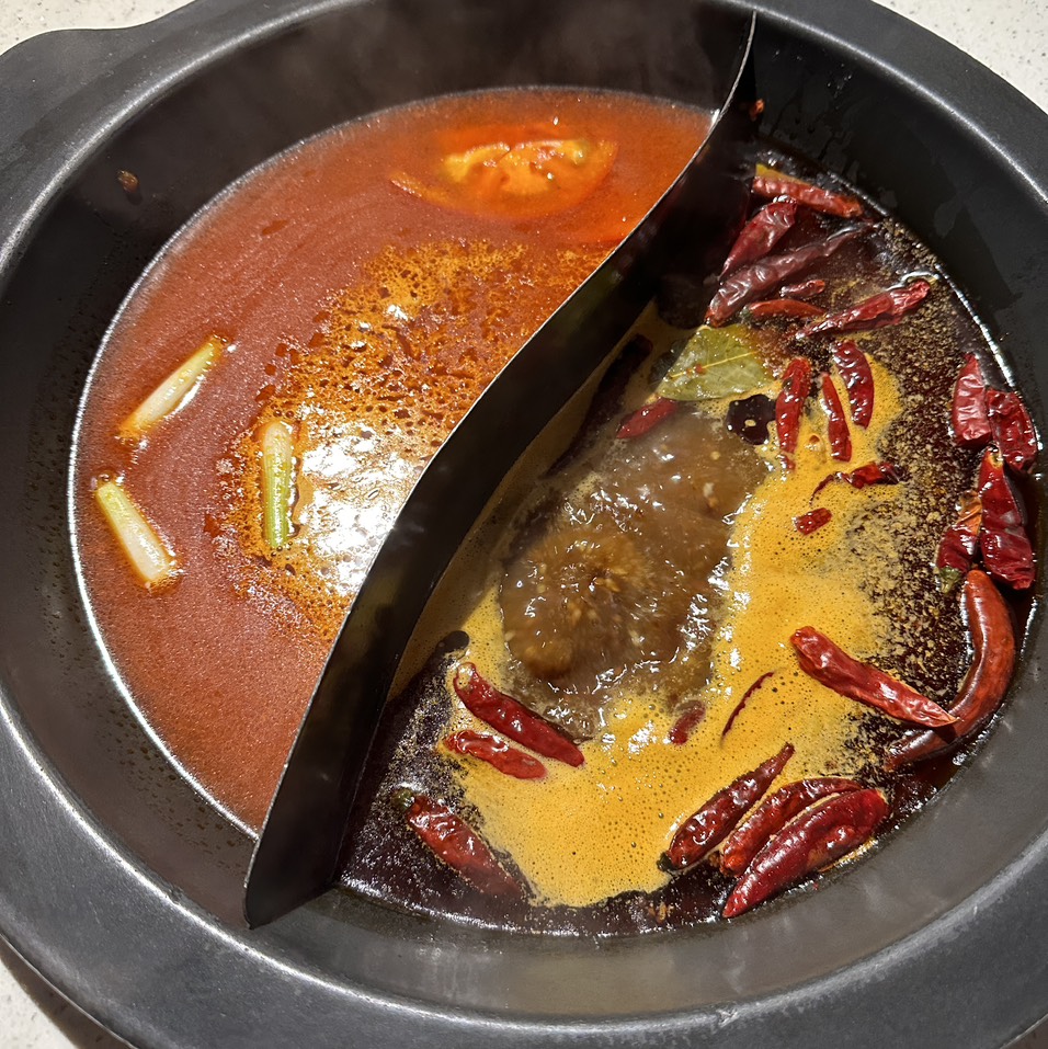 Combo Hot Pot Soup Base $12 from Chong Qing Yao Mei on #foodmento http://foodmento.com/dish/54233