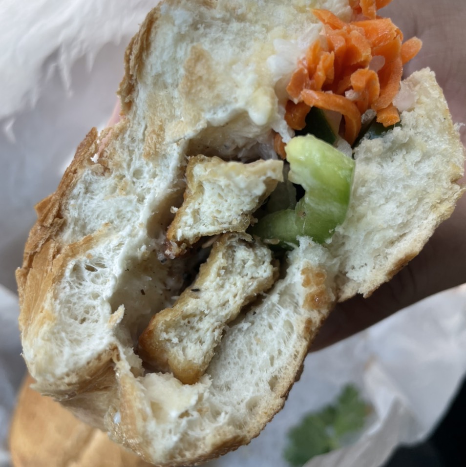 Tofu Banh Mi Sandwich $8.25 on #foodmento http://foodmento.com/dish/54602