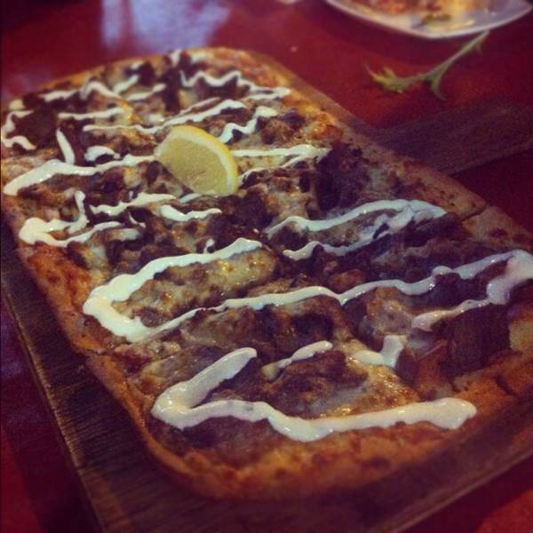 Moroccan Lamb Pizza at Crust Gourmet Pizza Bar on #foodmento http://foodmento.com/place/140