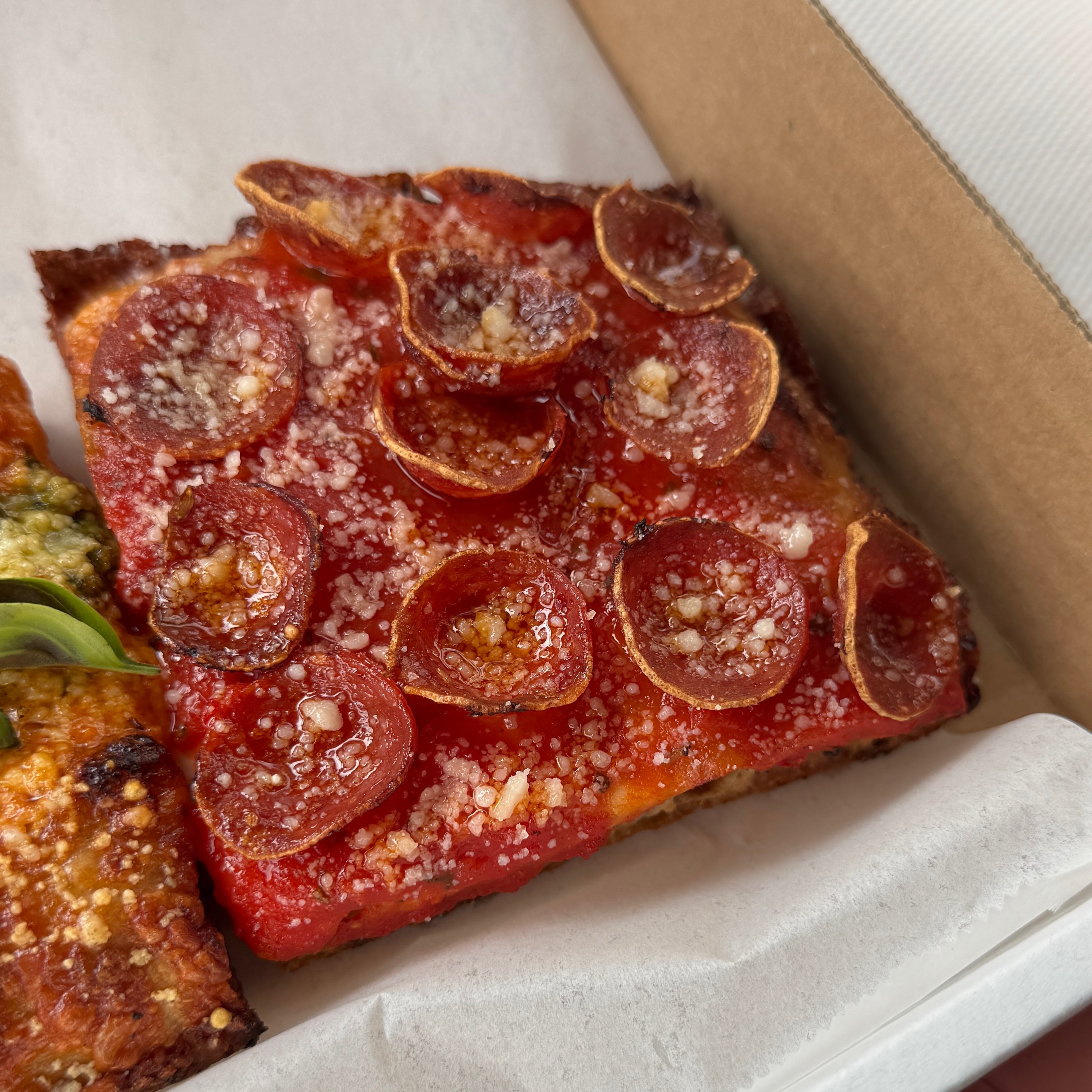 Pepperoni Slice $6.50 (was $5.50) at Quarter Sheets Pizza Club on #foodmento http://foodmento.com/place/14127