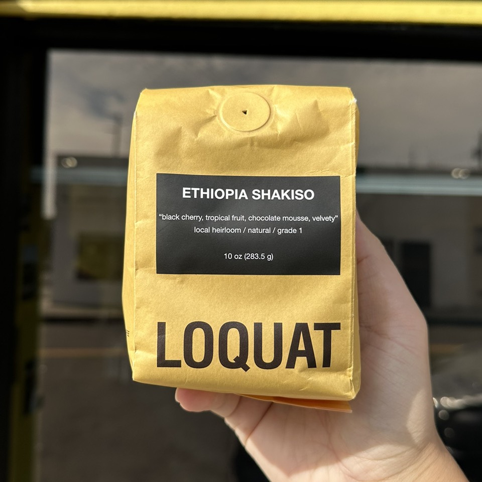 Ethiopia Shakiso 10oz $21 from Loquat Coffee on #foodmento http://foodmento.com/dish/55333