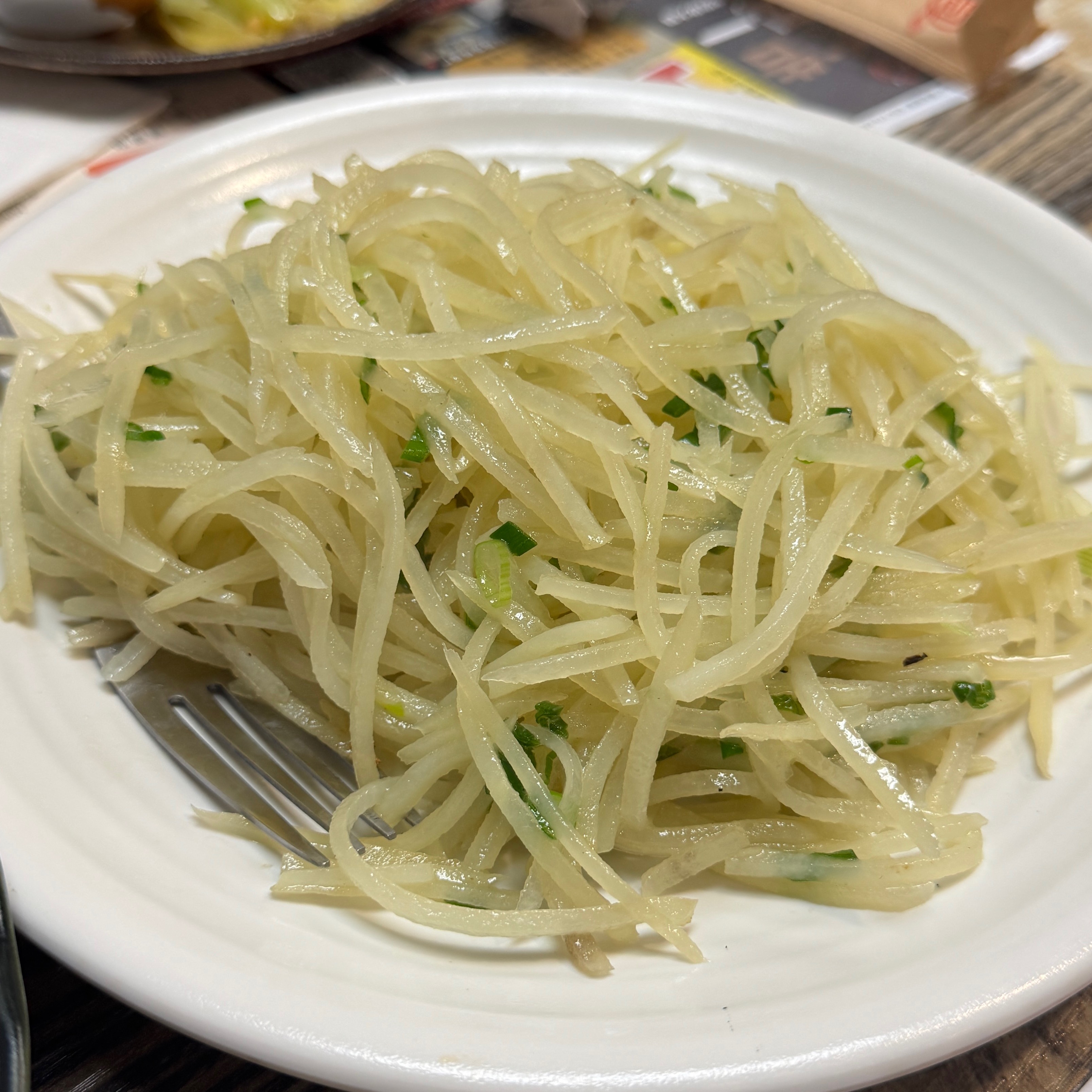 Vinagar Shredded Potato $12 from Luyixian on #foodmento http://foodmento.com/dish/62027
