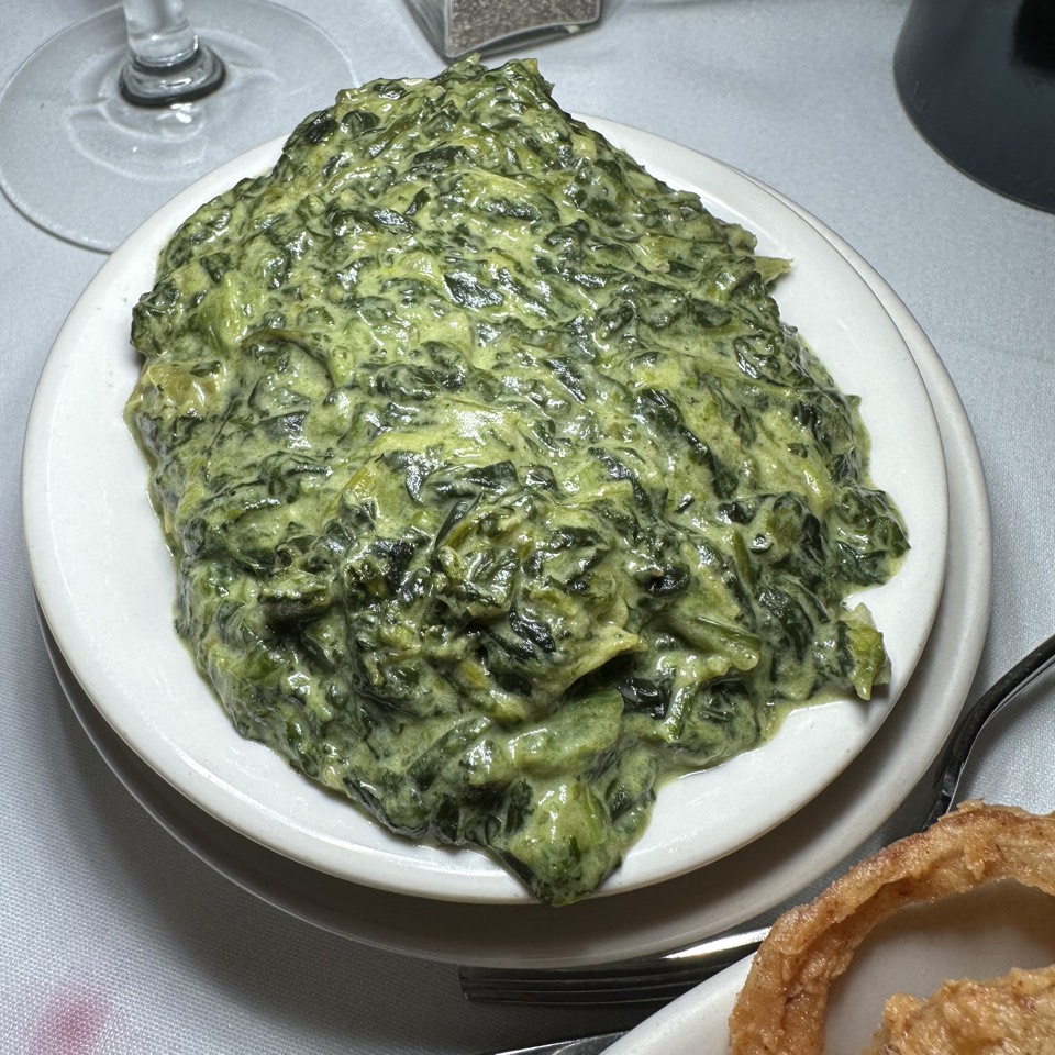 Creamed Spinach $6 at Taylor's Prime Steak House on #foodmento http://foodmento.com/place/14285