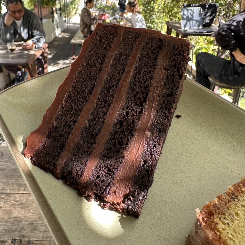 Devil's Food Cake $9.75 at Tartine Santa Monica on #foodmento http://foodmento.com/place/14309