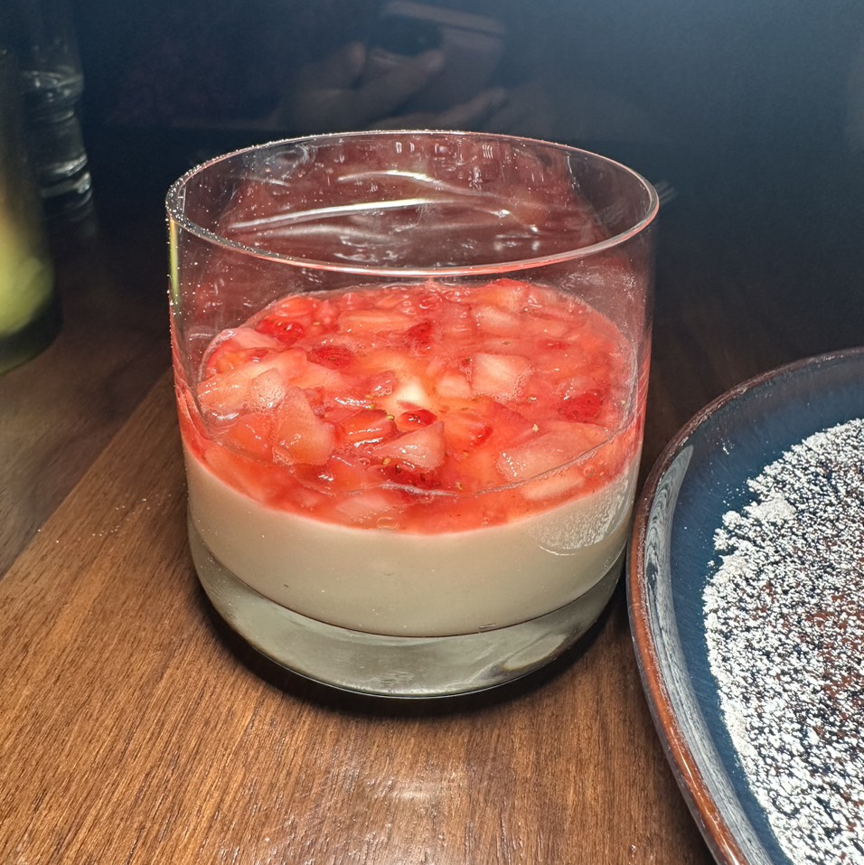 Arturo’s Panna Cotta, Strawberries $12 at Matū (Matu) on #foodmento http://foodmento.com/place/14331