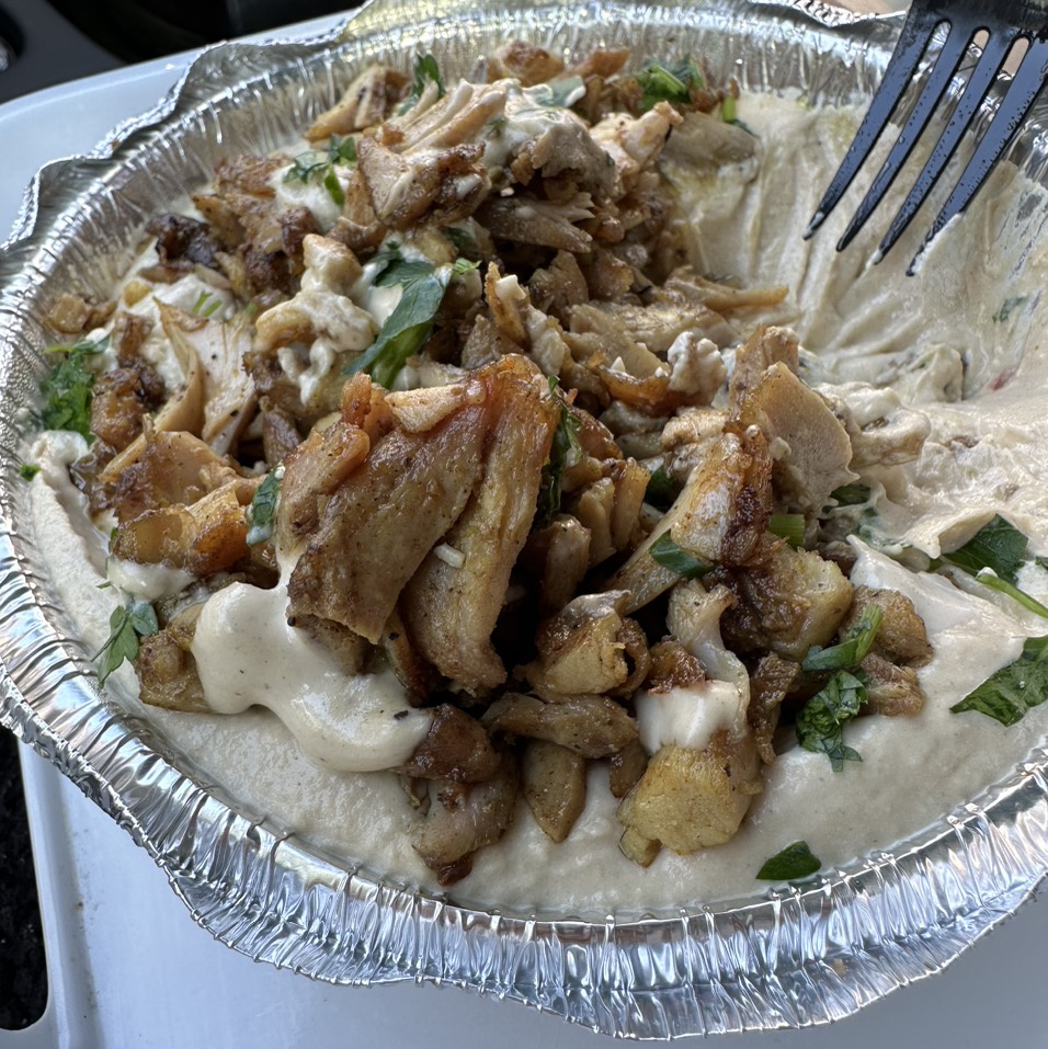 Hummus Shawarma $17 on #foodmento http://foodmento.com/dish/55596
