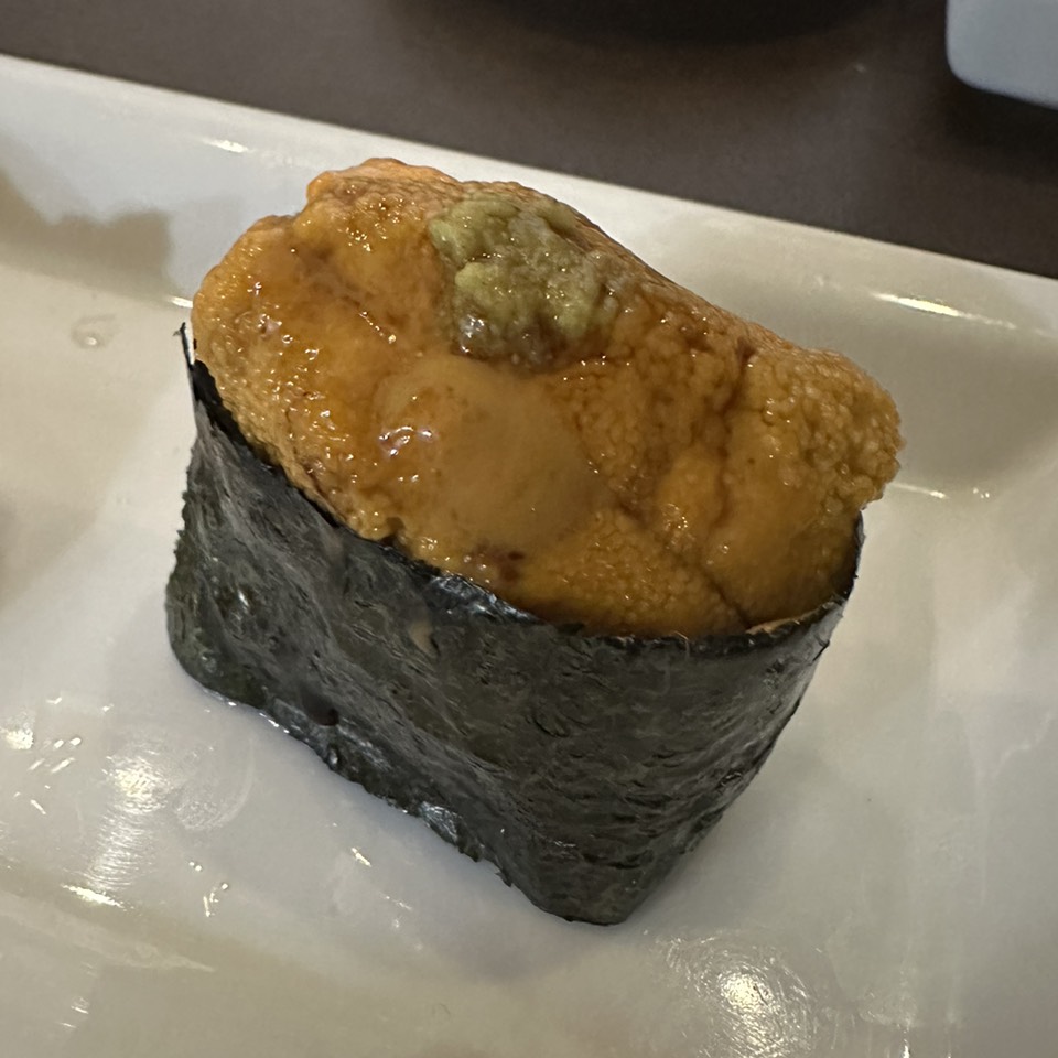 Sea Urchin Uni 2pc $16 at Uzumaki on #foodmento http://foodmento.com/place/14357