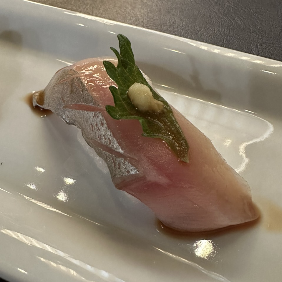 Shima Aji 2pc $8 at Uzumaki on #foodmento http://foodmento.com/place/14357