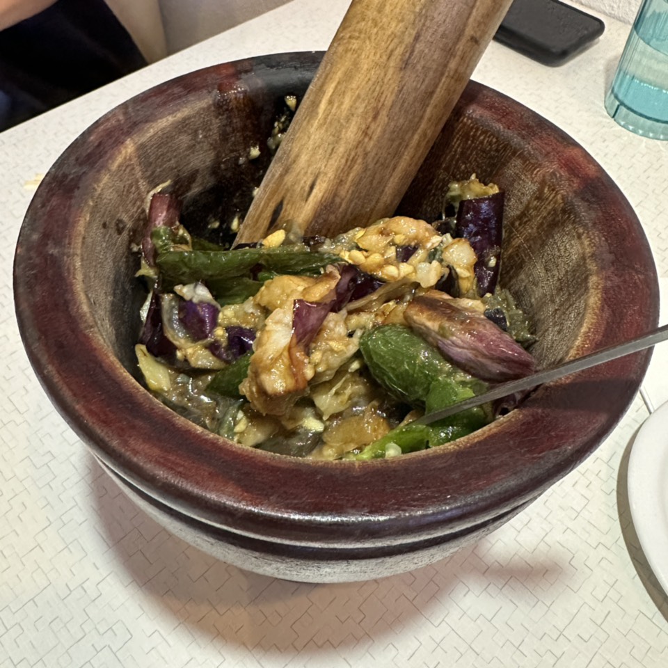 Eggplant with Preserved Eggs $16 at Xiang Wei Xuan on #foodmento http://foodmento.com/place/14418