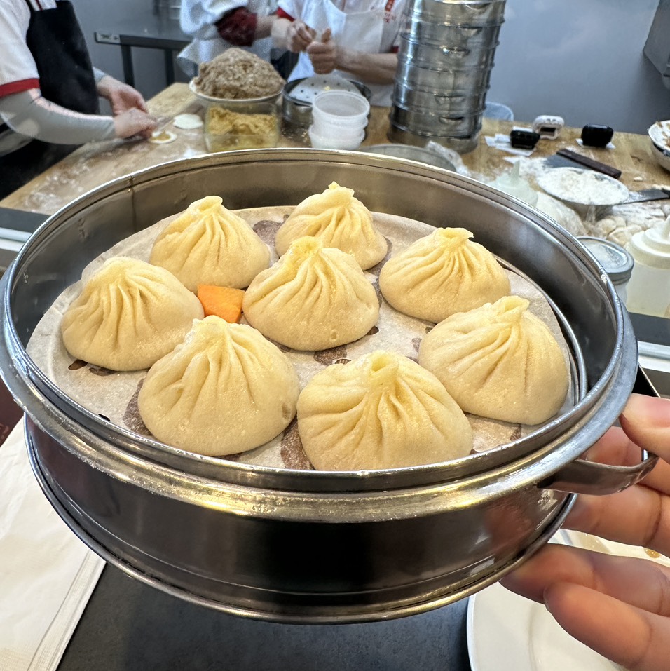 Crab Yolk XLB (Soup Dumplings) $15 at Shanghai Taste on #foodmento http://foodmento.com/place/14423