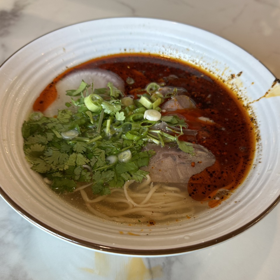 Signature Lanzhou Beef Noodles $12 at Dun Huang on #foodmento http://foodmento.com/place/14433
