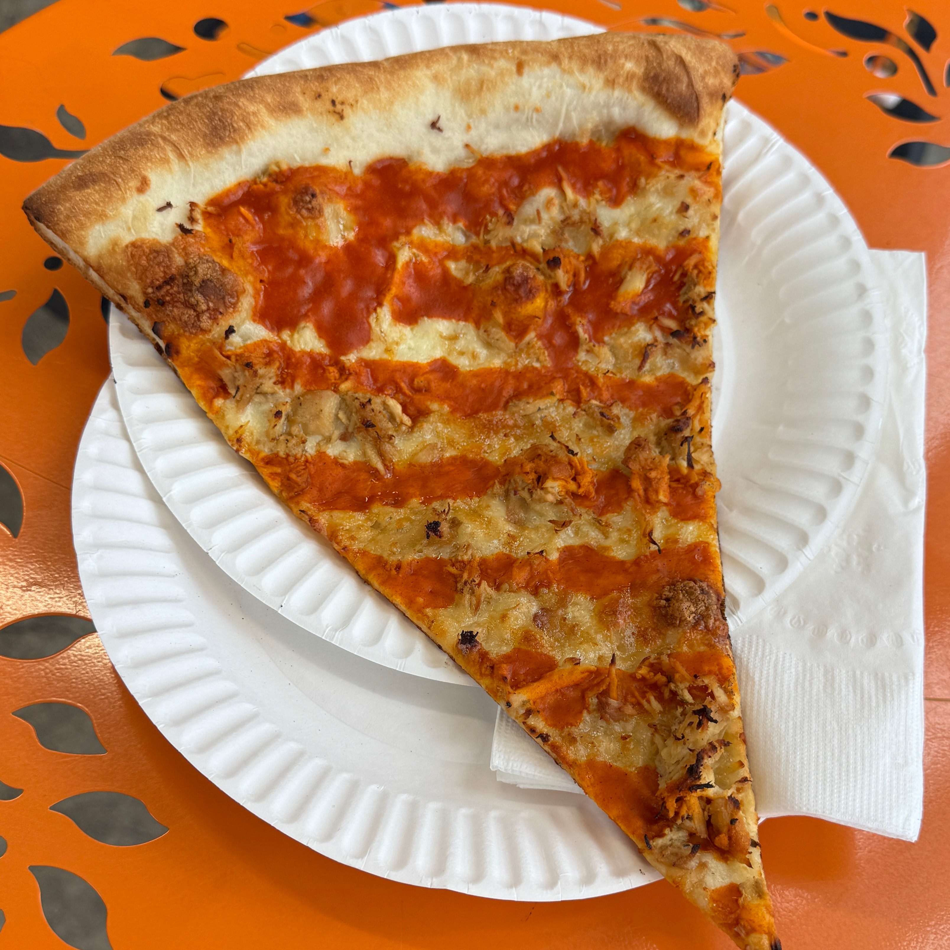 Buffalo Chicken Pizza Slice $7 was $4.75 at Esco’s Pizza on #foodmento http://foodmento.com/place/14453