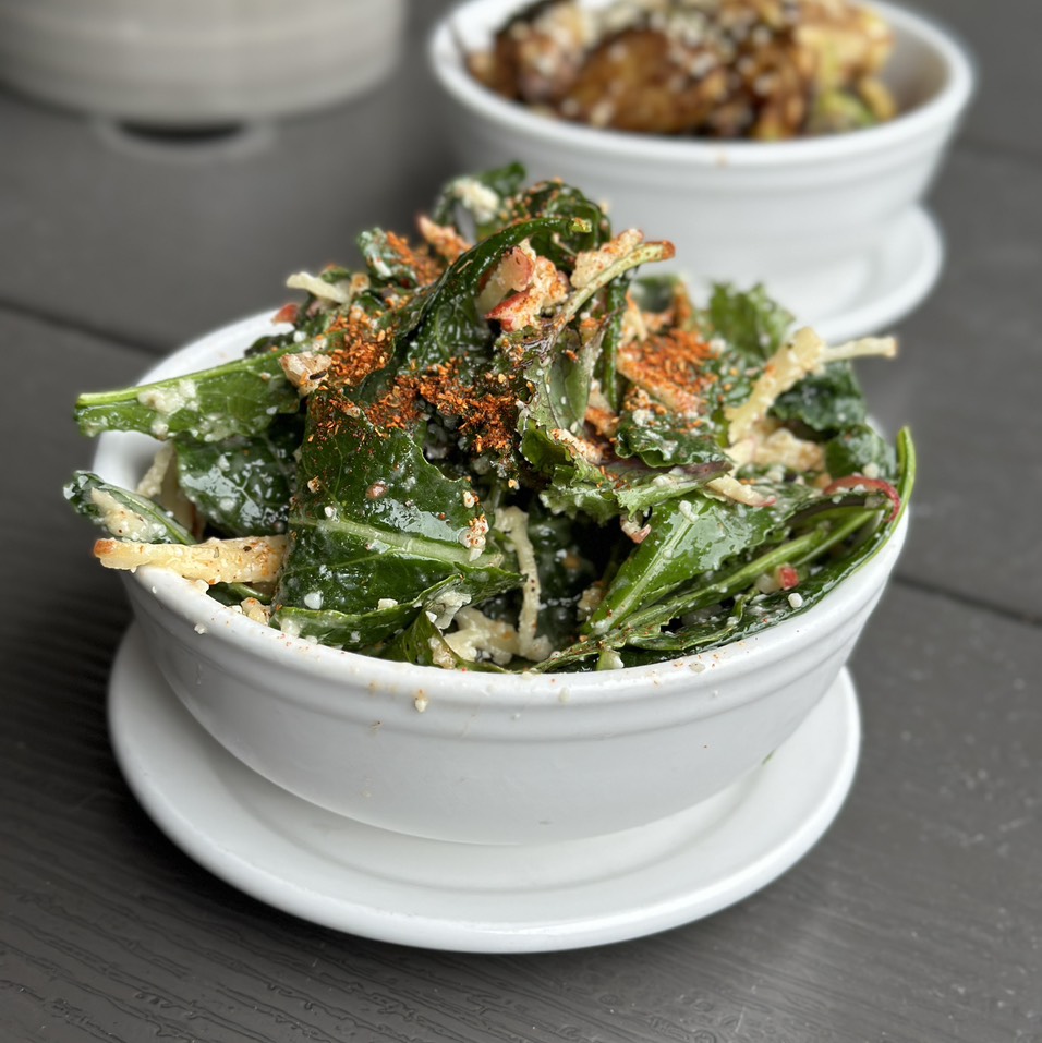Baby Kale & Shaved Apple Salad $7.5 Half at BriDer on #foodmento http://foodmento.com/place/14457