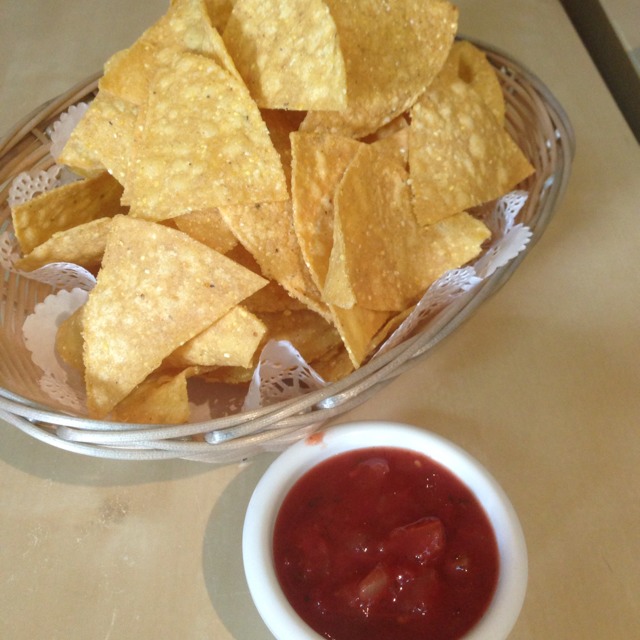 Corn Chips & Salsa at The Book Cafe on #foodmento http://foodmento.com/place/1445