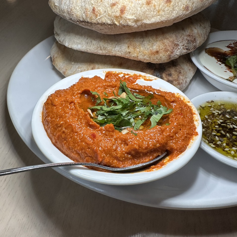 Muhammara $12 at Safta on #foodmento http://foodmento.com/place/14464