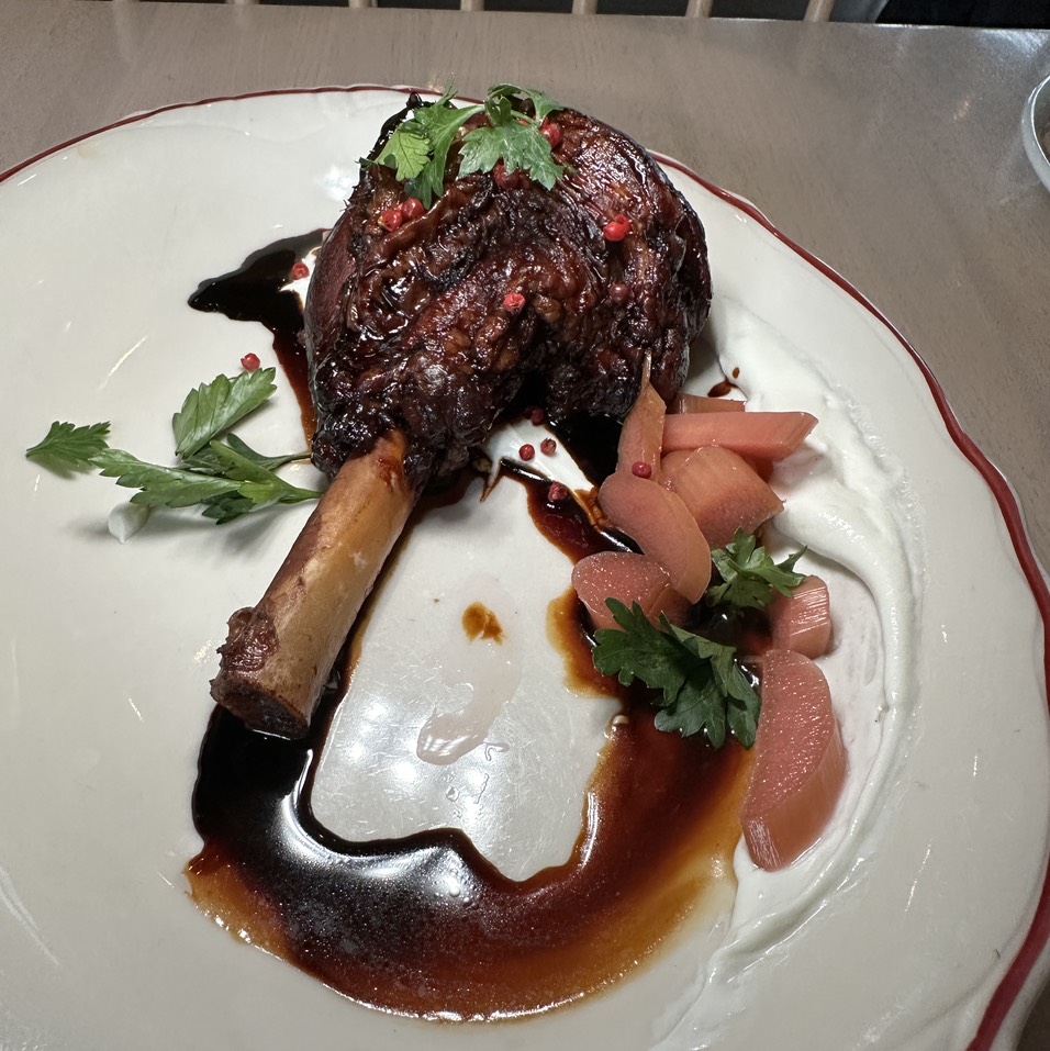 Pomegranate Braised Lamb Shank $47 at Safta on #foodmento http://foodmento.com/place/14464