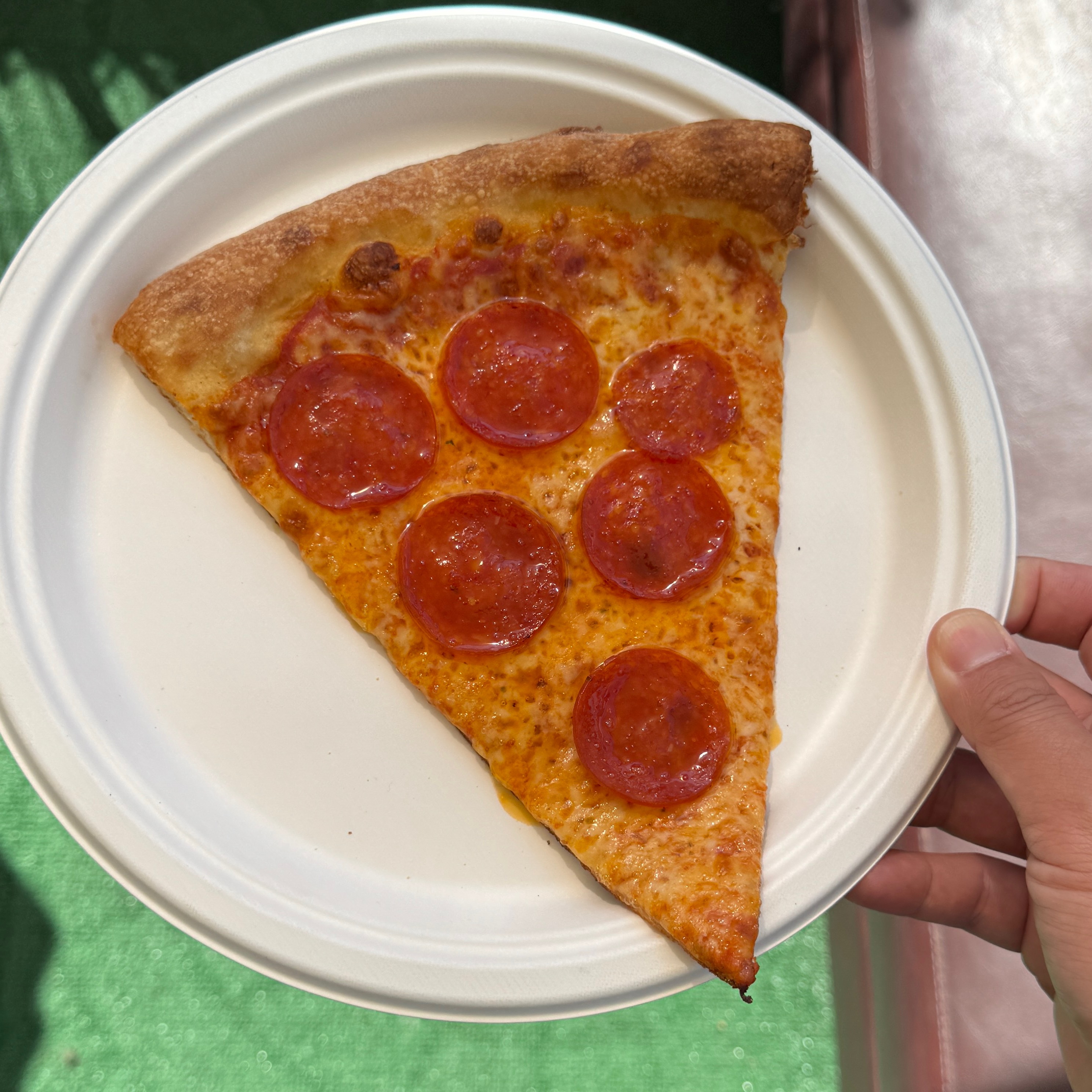 NY Style Pepperoni Pizza Slice $5 was $4 at Pizza Cafe La on #foodmento http://foodmento.com/place/14497