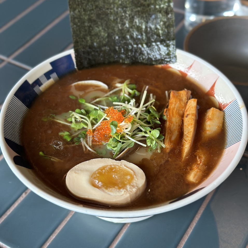 Smoked Dashi Tokyo Tonkotsu Ramen $22 (was $20) at Tonchin LA on #foodmento http://foodmento.com/place/14506