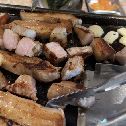 Pork Jowl $35 at Moo Bong Ri on #foodmento http://foodmento.com/place/14514
