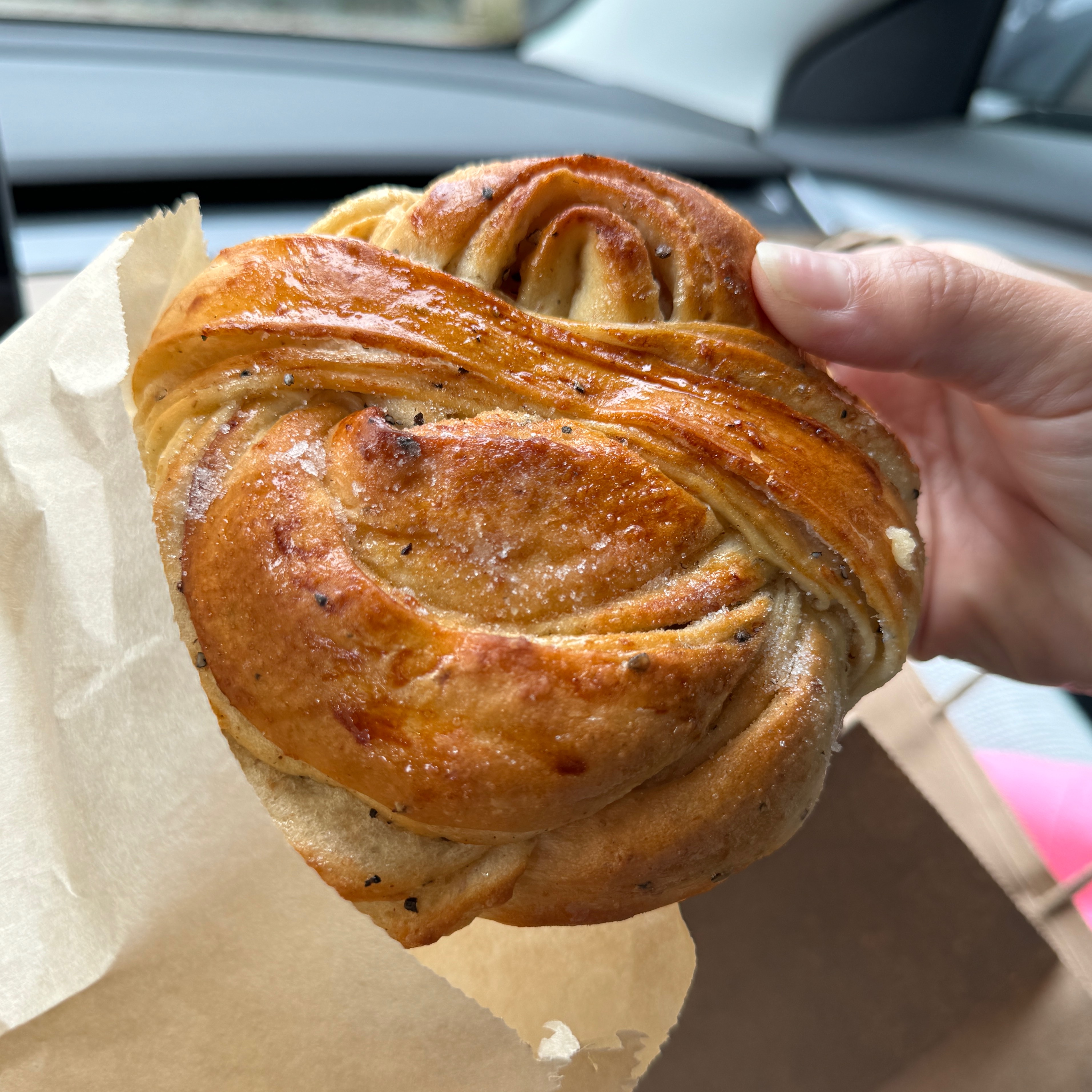 Swedish Cardamom Bun $4.75 from Clark Street Bread on #foodmento http://foodmento.com/dish/57883