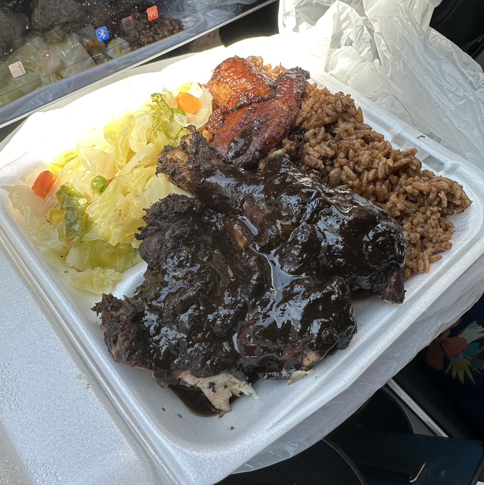 Jerk Chicken Plate $16 at Hungry Joe's Burgers on #foodmento http://foodmento.com/place/14522