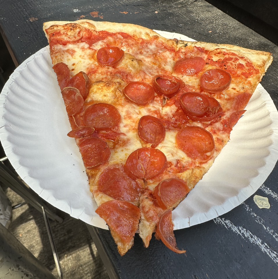 NY Pizza Slice With Pepperoni  at Big Mario's Pizza on #foodmento http://foodmento.com/place/14544