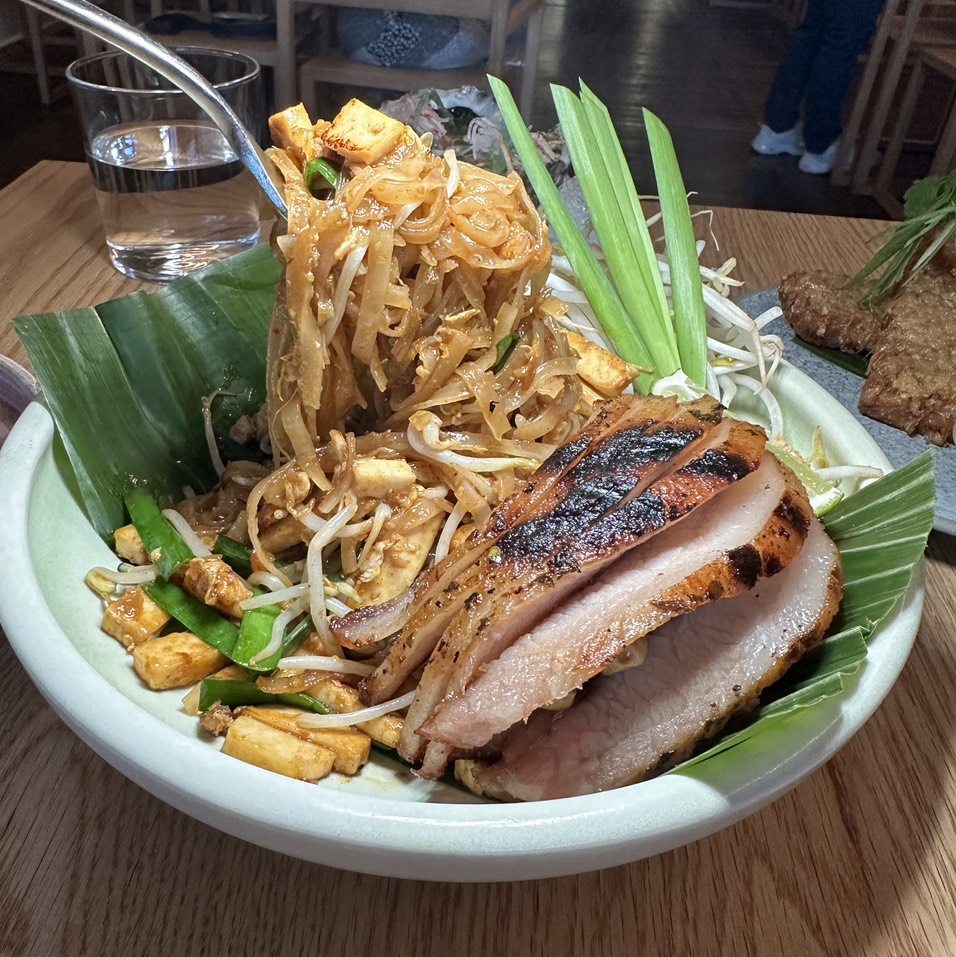 Pad Thai With Pork Jowl $35 at Kin Kao Song on #foodmento http://foodmento.com/place/14560