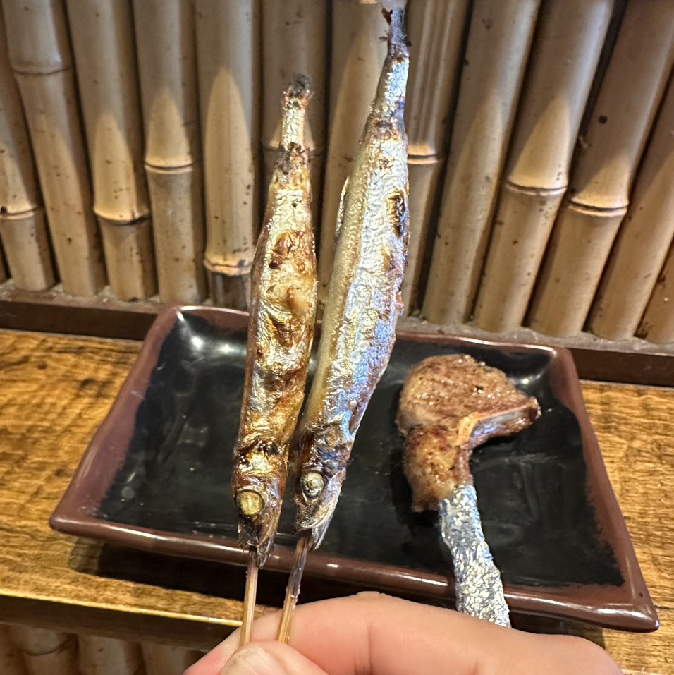 Smelt Fish $5 from Yakitori Koshiji on #foodmento http://foodmento.com/dish/56508