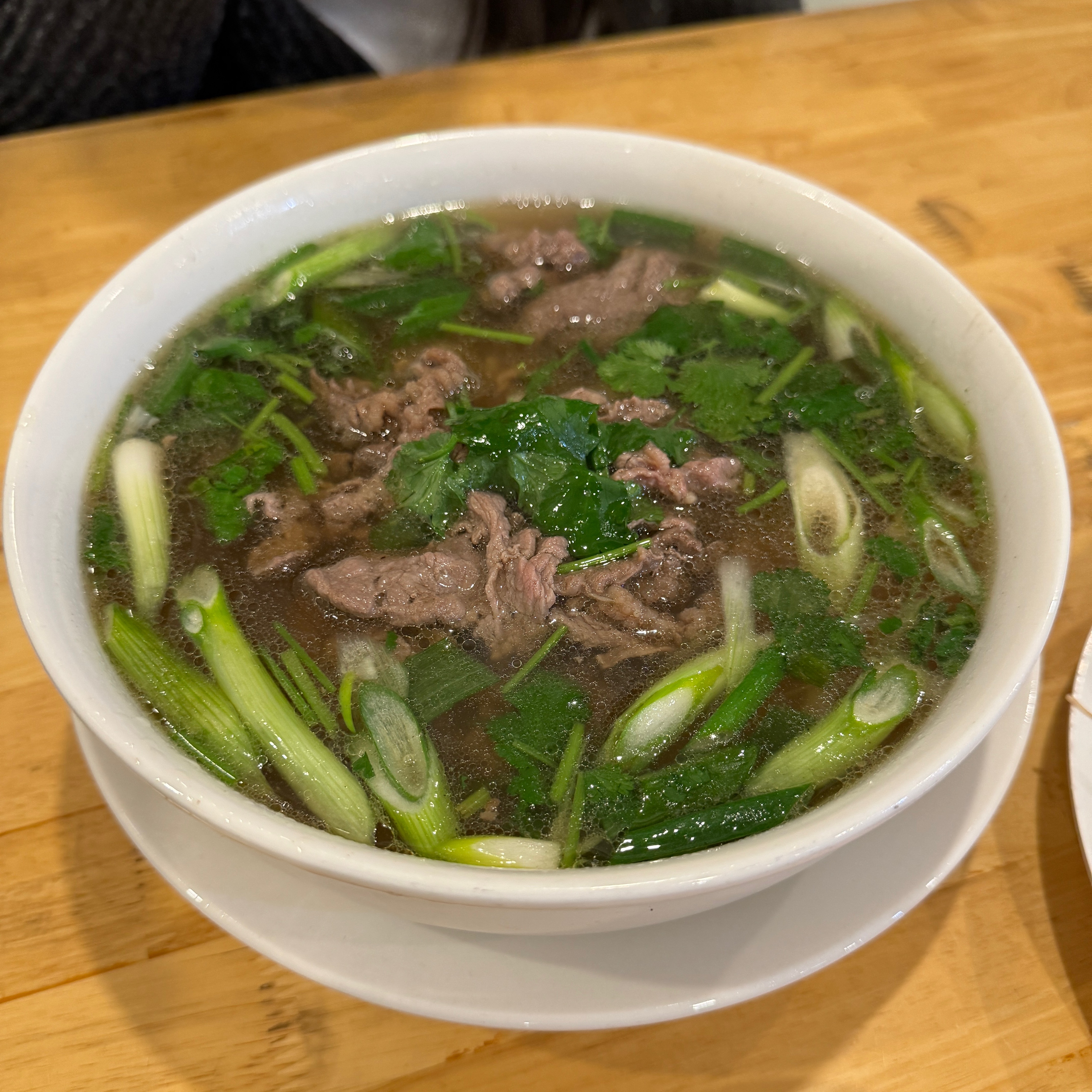 Pho Tai Lan Truyen Thong (Stir-fry Rare Beef) $16 from Phở Thìn 13 Lò Đúc (Pho Thin) on #foodmento http://foodmento.com/dish/56620