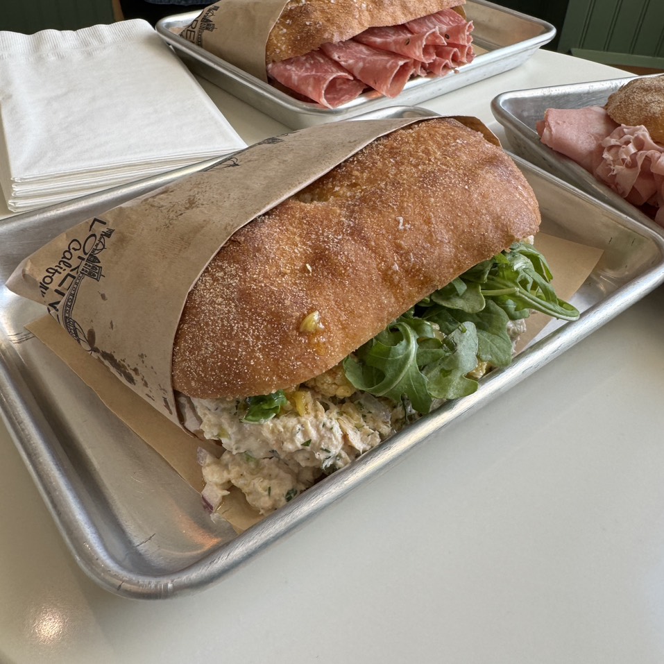 Tonno (Tuna) Sandwich $22 at Lorenzo California on #foodmento http://foodmento.com/place/14648