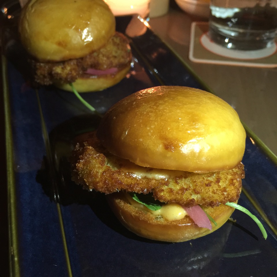Fried Oyster Slider at Island Creek Oyster Bar on #foodmento http://foodmento.com/place/1464