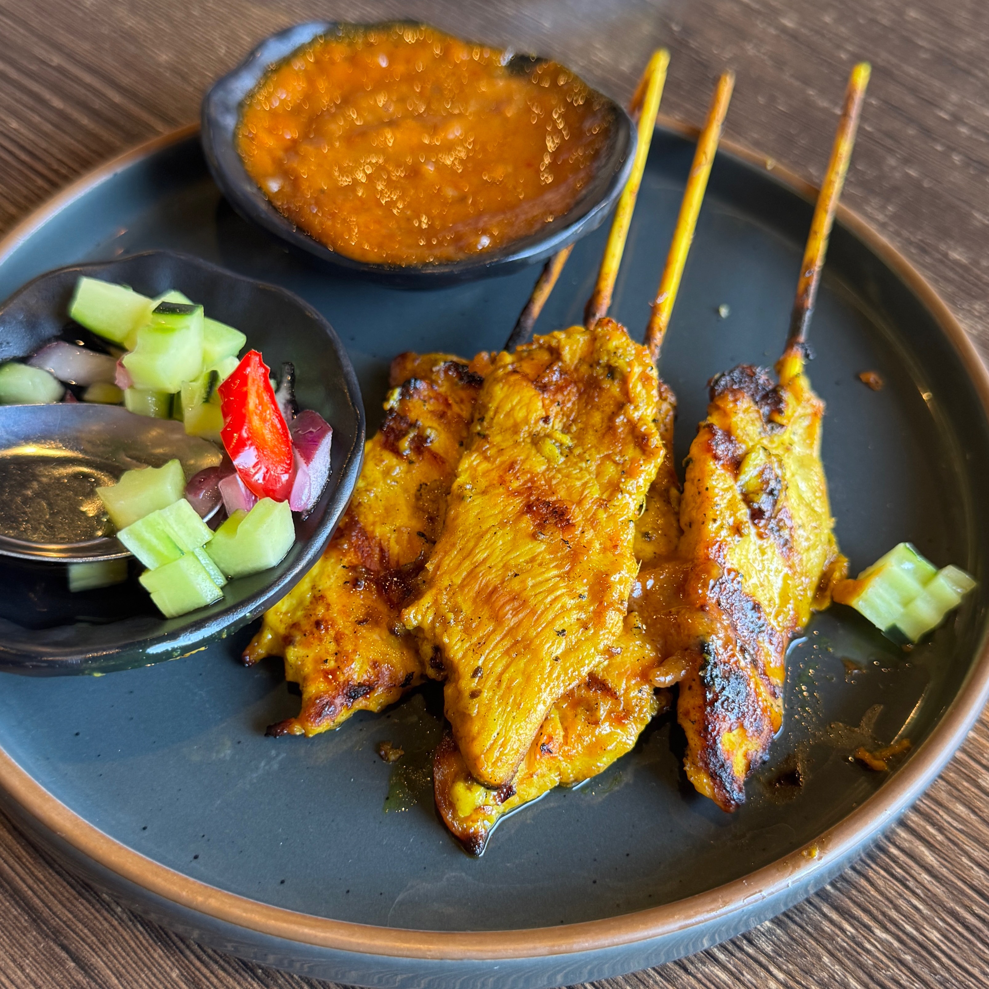 Chicken Satay $14 from Thai Central Cuisine on #foodmento http://foodmento.com/dish/57533