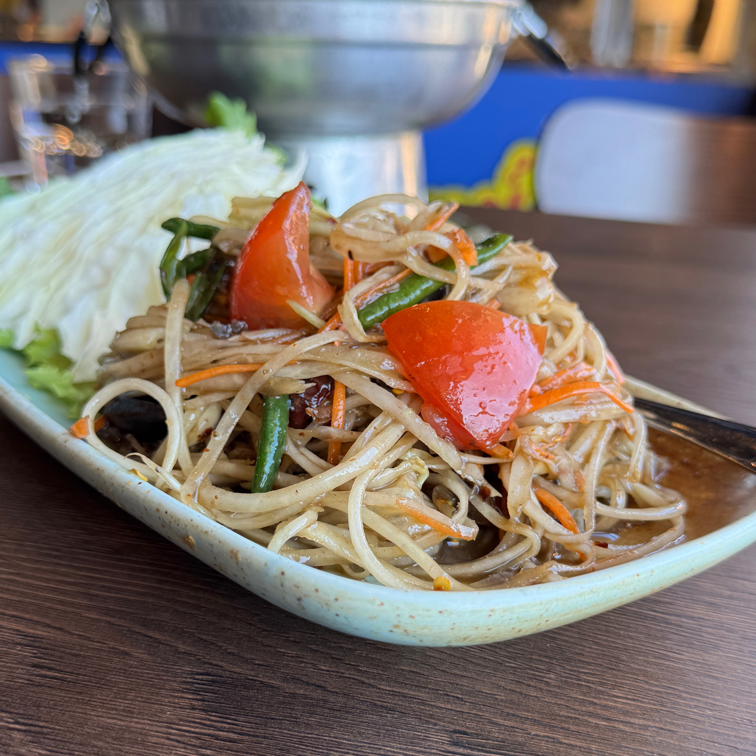 Phu Pla Rha Papaya Salad $15 from Thai Central Cuisine on #foodmento http://foodmento.com/dish/59317