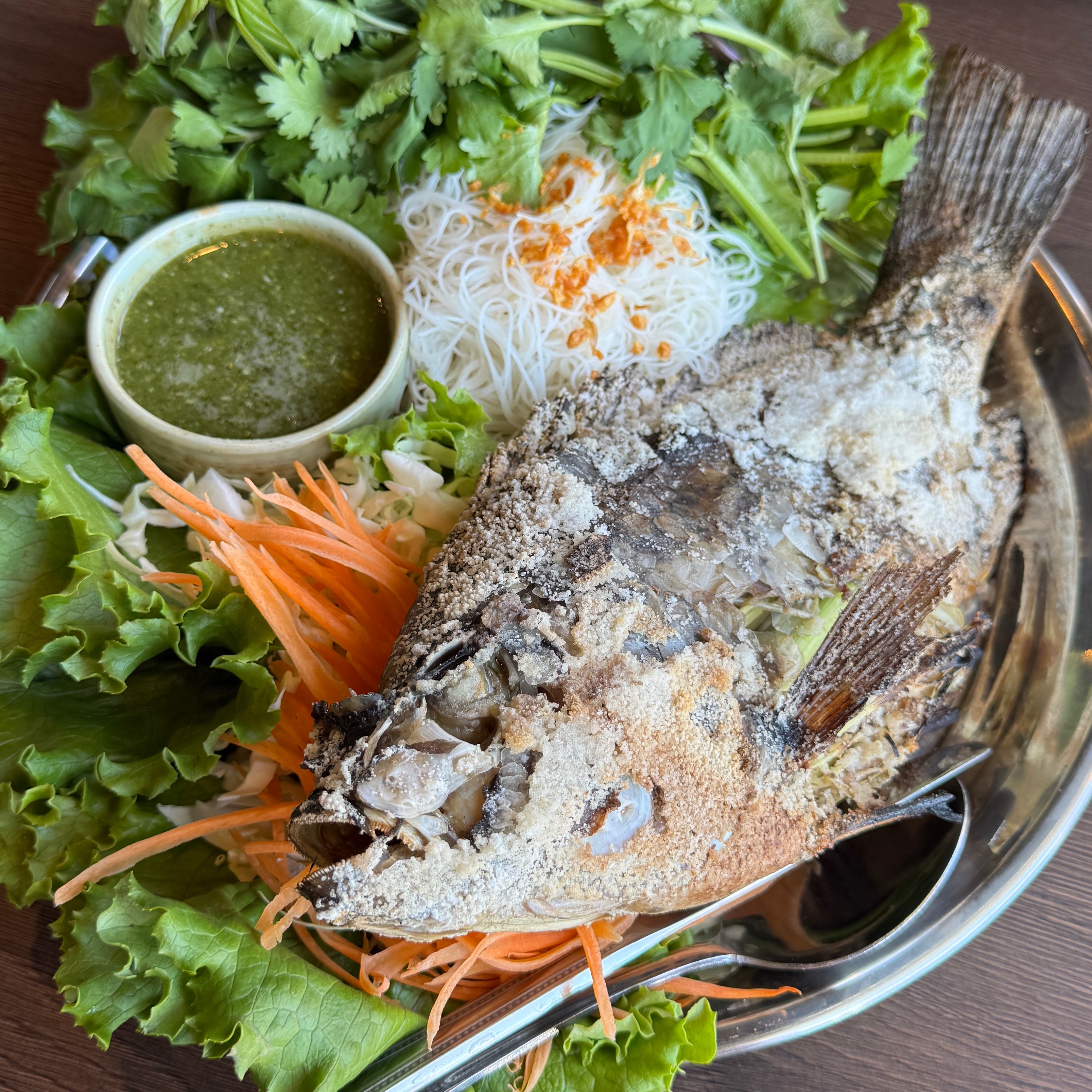Grilled Fish $35 from Thai Central Cuisine on #foodmento http://foodmento.com/dish/59321