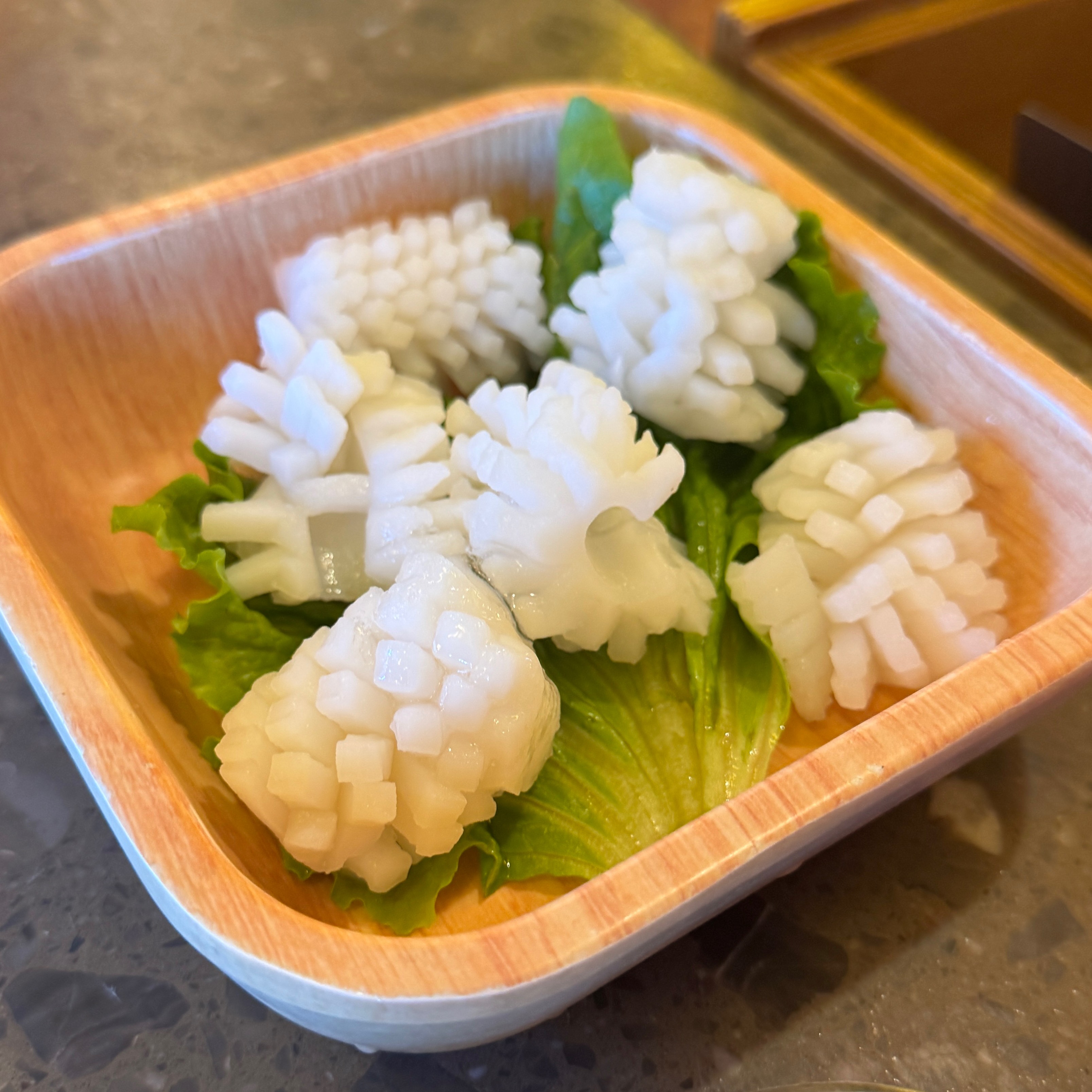Squid Flower at Xiao Long Kan Hotpot 小龙坎老火锅 on #foodmento http://foodmento.com/place/14676