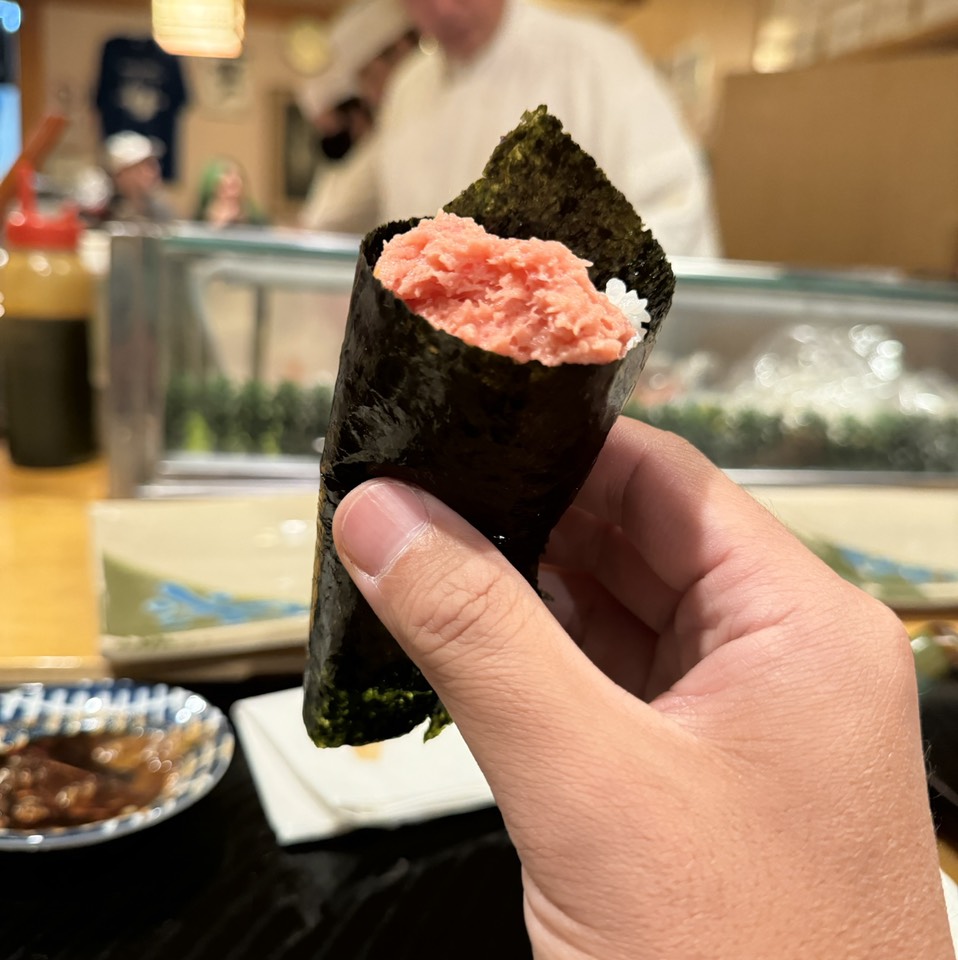 Spicy Tuna Hand Roll $5 at Hama Sushi on #foodmento http://foodmento.com/place/14681