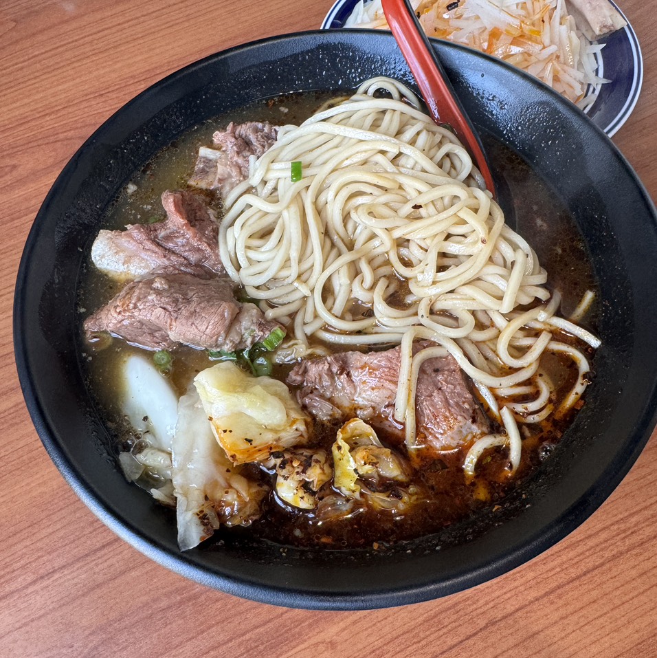 Beef Rib Noodle Soup $14 from No. 1 Noodle House on #foodmento http://foodmento.com/dish/56933