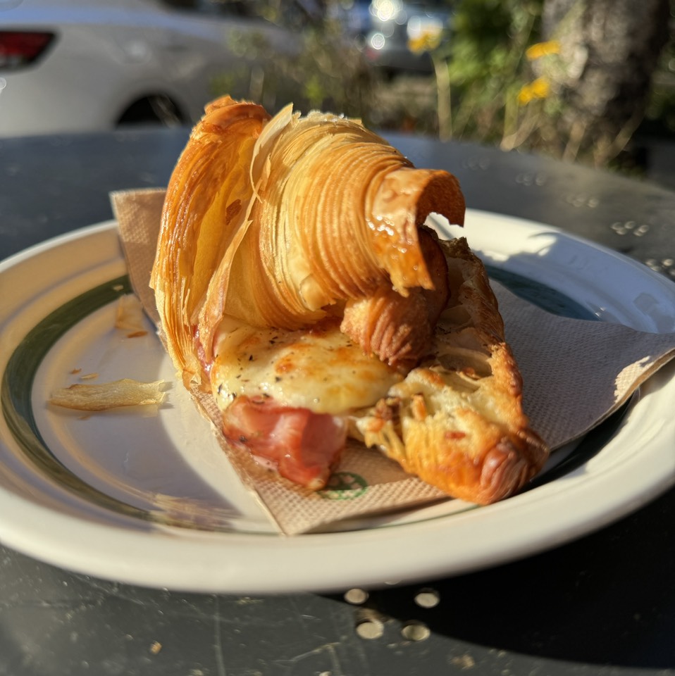 Ham & Gruyere Croissant Sandwich $7.50 at Le Marche St. George on #foodmento http://foodmento.com/place/14721