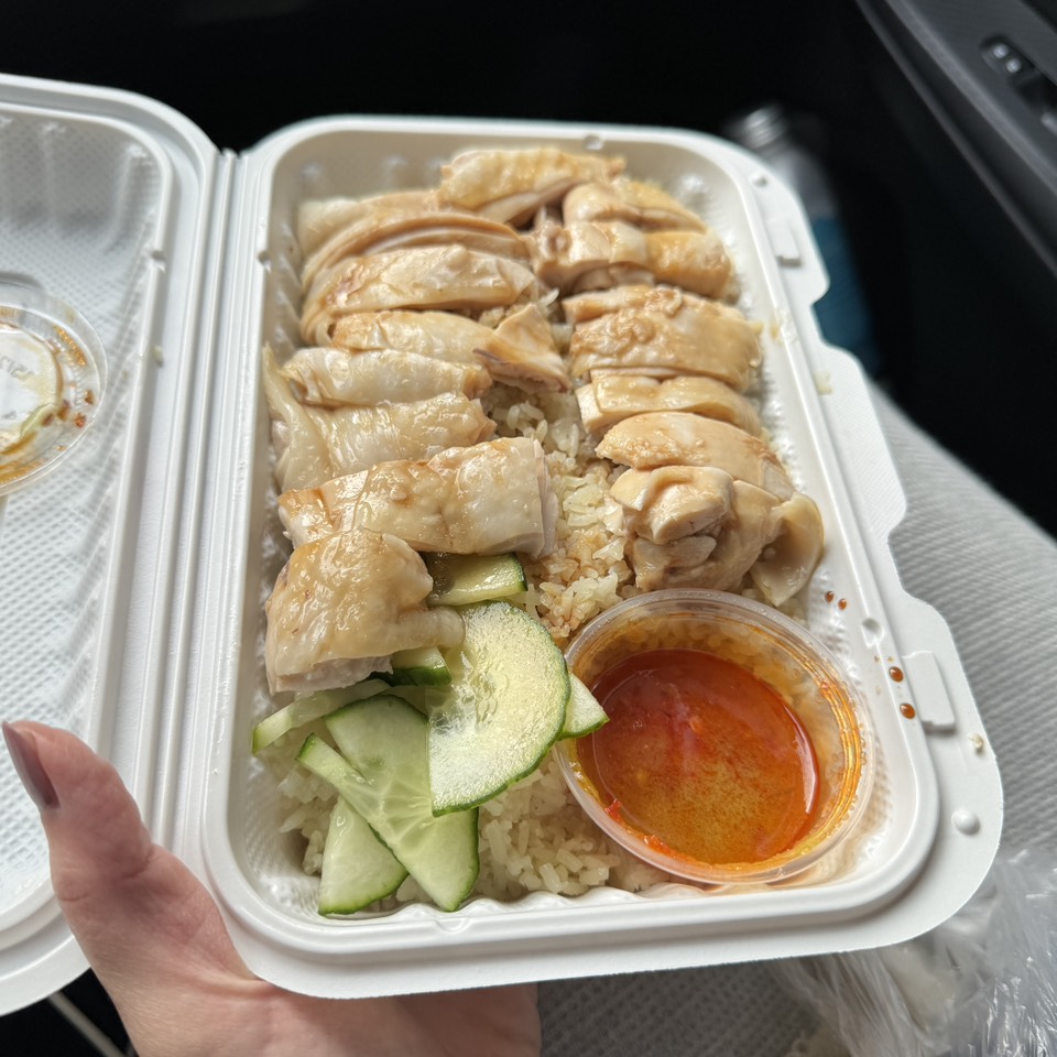 Hainanese Chicken Rice $16.50 at Mamalee on #foodmento http://foodmento.com/place/14746