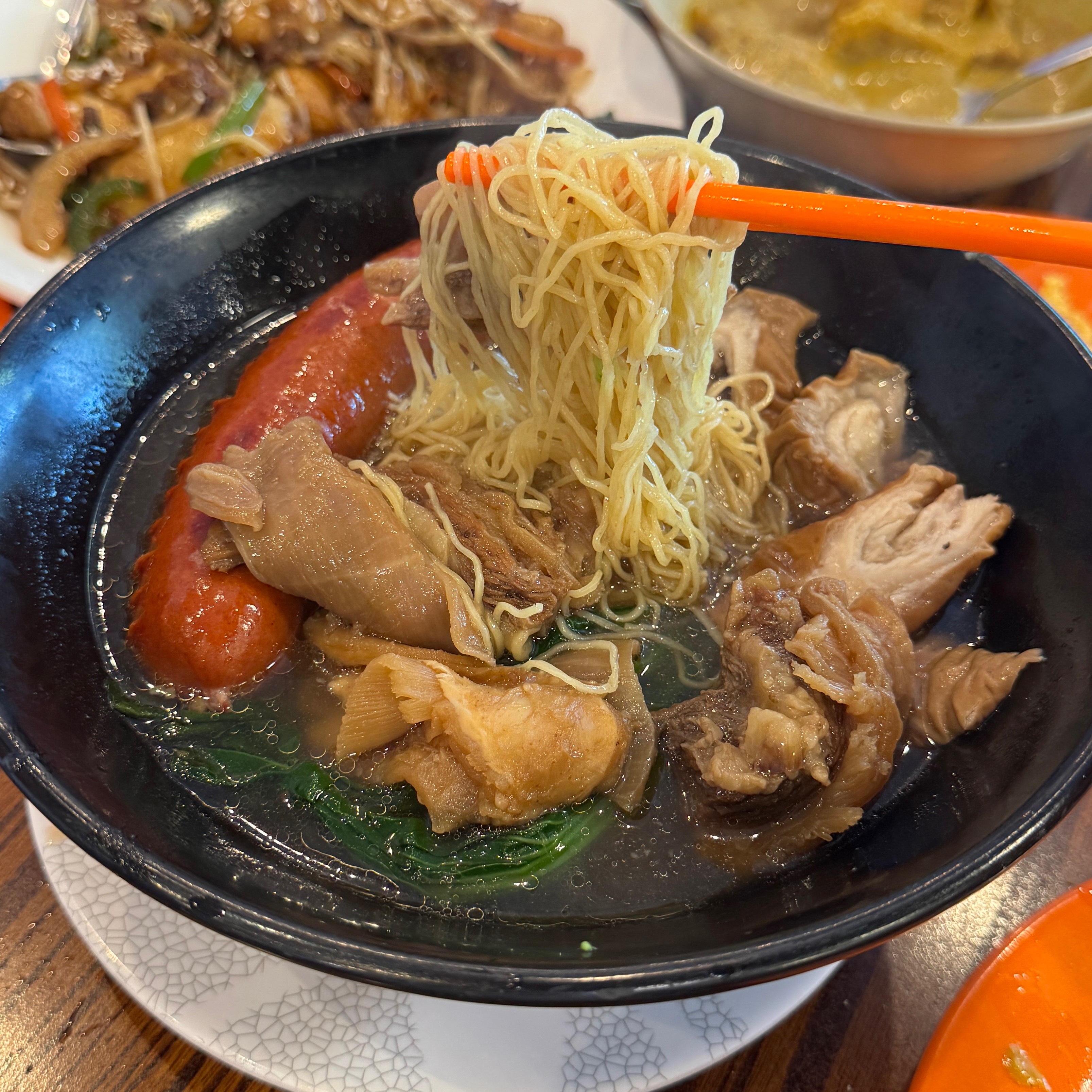 HK Style Noodle Soup With 4 Toppings $15.25 on #foodmento http://foodmento.com/dish/57360