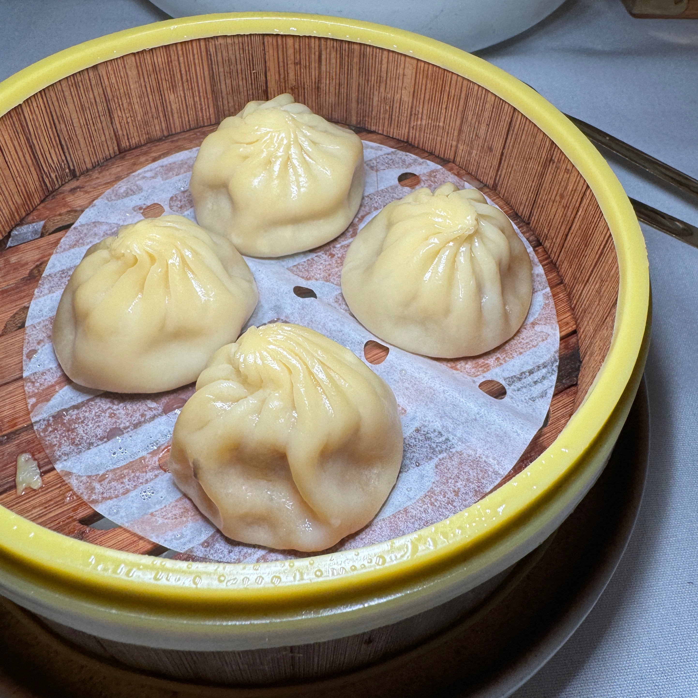 Steamed Pork & Crab Meat Soup Dumpling $10 from Jiang Nan 江南 on #foodmento http://foodmento.com/dish/57350