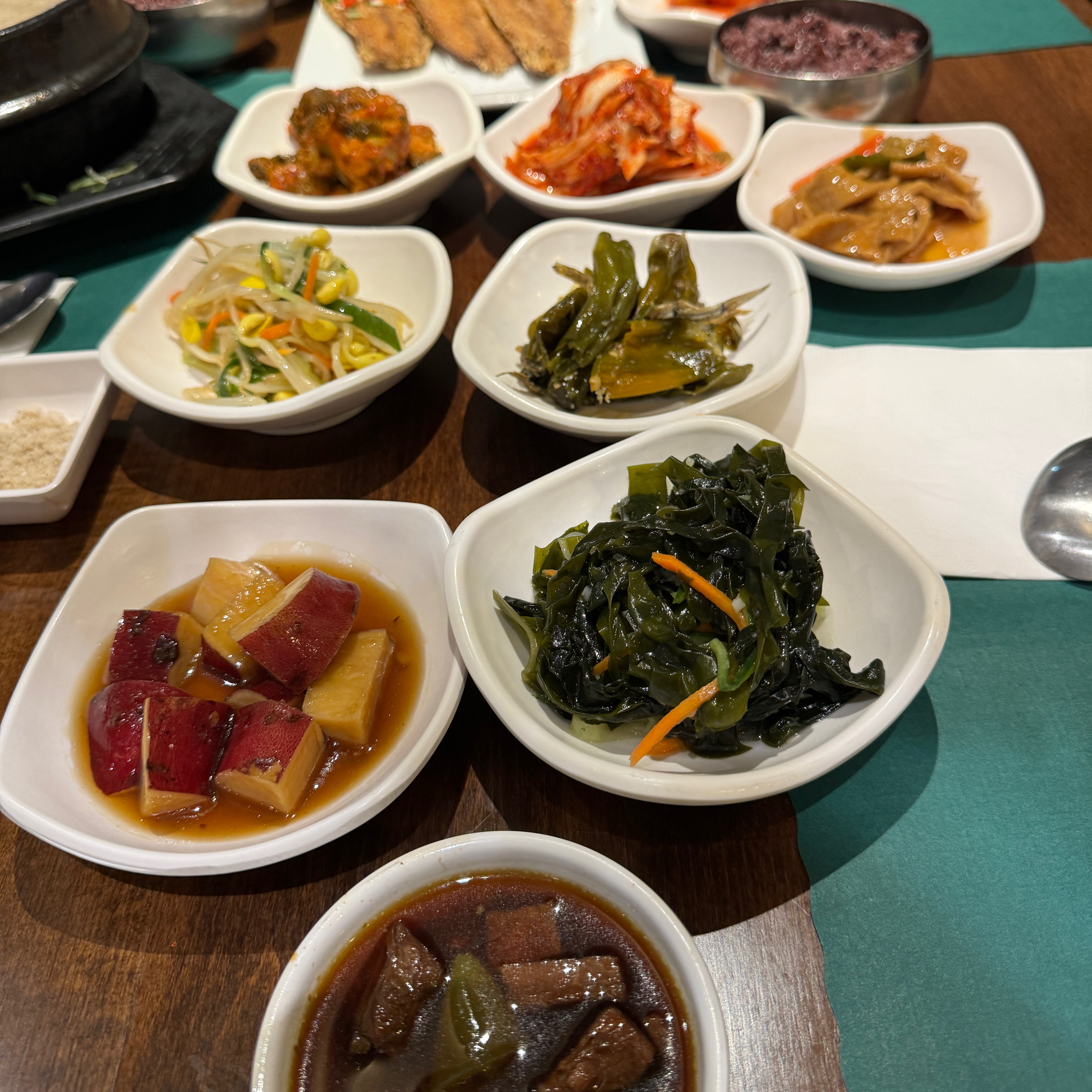 Banchan at Jook Hyang on #foodmento http://foodmento.com/place/14849