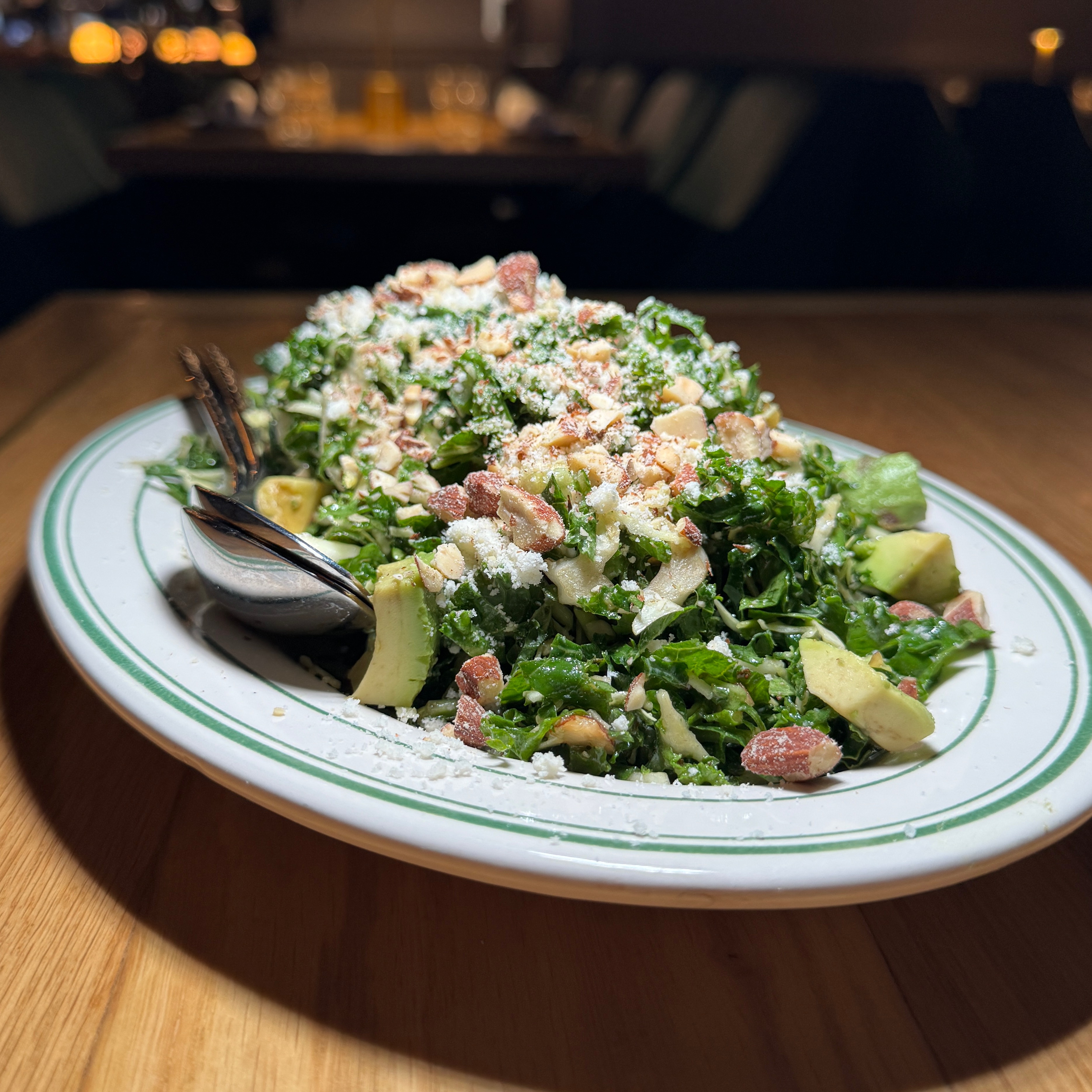 Jame's Kale Salad $17 at Jemma on #foodmento http://foodmento.com/place/14863